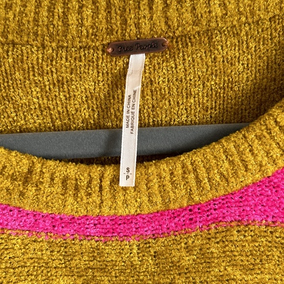 Free People oversized chenille sweater - Picture 6 of 9